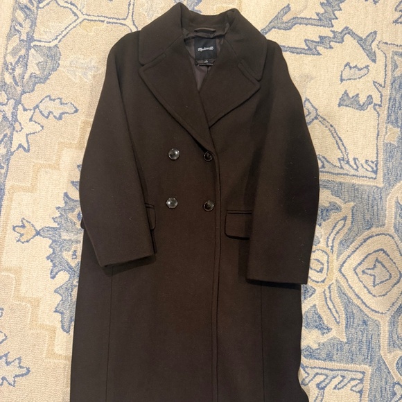 Madewell Jackets & Blazers - Madewell Brown Wool Coat
